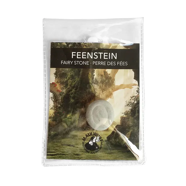 Pierre de fées (Fairy Stone) avec carte de certificat en pochette, 1,5 - 2,0cm | Marco Schreier