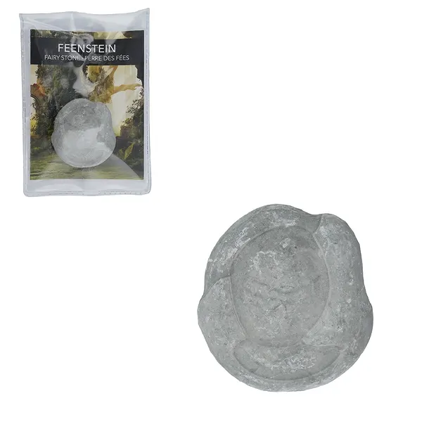 Feensteine (Fairy Stone) mit Zertifikatkarte in Pouch, 4,5 - 5,5cm | Marco Schreier