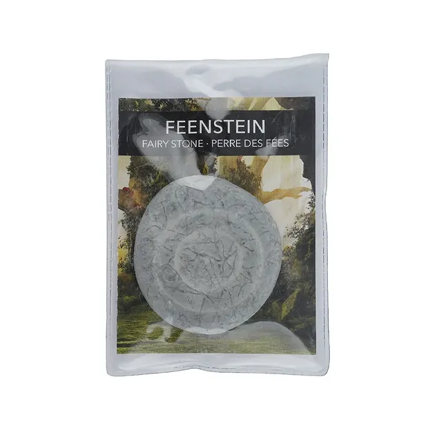 Pierre de fées (Fairy Stone) avec carte de certificat en pochette, 5,5 - 6,5cm | Marco Schreier