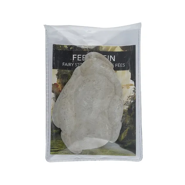 Pierre de fées (Fairy Stone) avec carte de certificat en pochette, 6,5 - 8,0cm | Marco Schreier