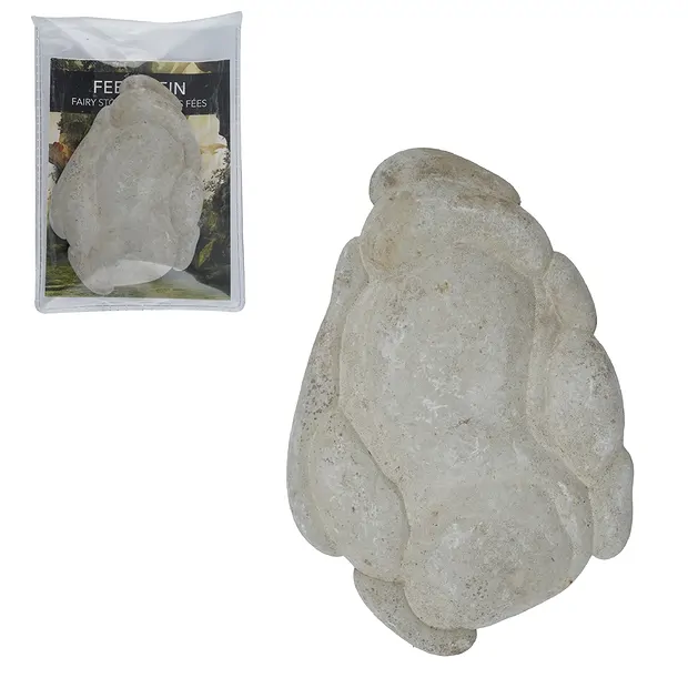 Pierre de fées (Fairy Stone) avec carte de certificat en pochette, 6,5 - 8,0cm | Marco Schreier
