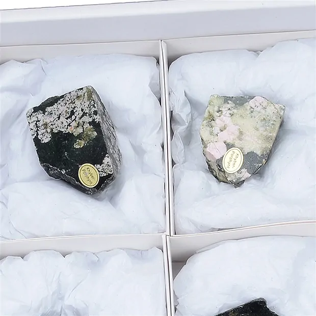 One side polished pieces Khyberstone, 04 - 06cm (12 pcs./ PU) | Marco Schreier