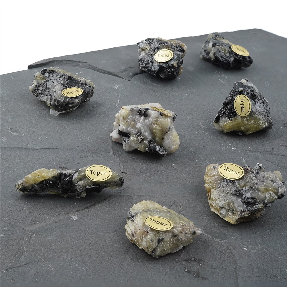 Pietre grezze Topazio (giallo), 2,0 - 3,0 cm (54 pz./ UC) | Marco Schreier