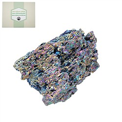 0964702000 Mini-Flat cristales en bruto aura carburo de silicio, 5 - 7cm (10 - 12 unid./VE) | Marco Schreier