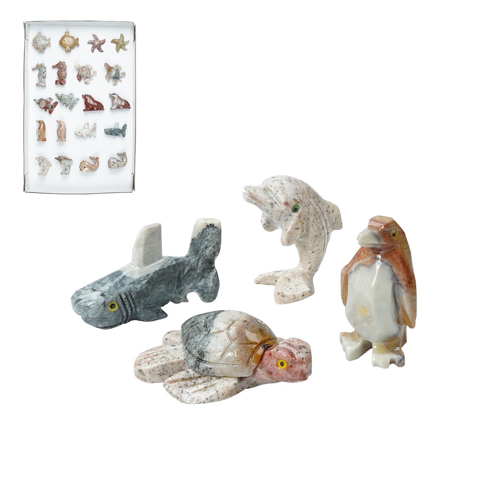 Gravuren-Set "Meeres-Leben" (40 St./VE) | GH Edelsteine, Heilsteine & Schmuck