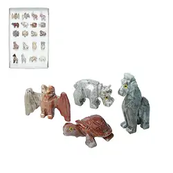 1000000756 Gravuren-Set "Tiere" (40 St./VE) | Großhändler Edelsteine, Heilsteine & Schmuck