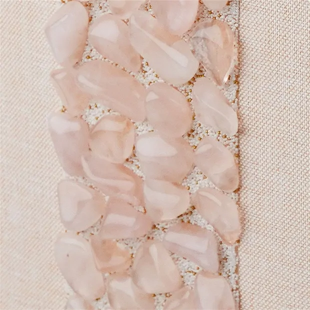 Notizbuch Rosenquarz, 18 x 14cm | Großhändler Edelsteine, Heilsteine & Schmuck
