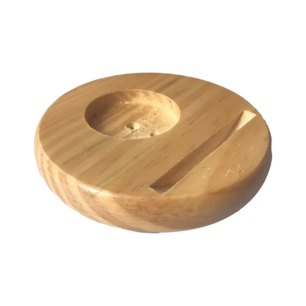 Supporto a disco in agata per tea light, 9,5 cm | Marco Schreier