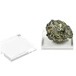 1000002002 Plexiglass base, 5 x 5 cm | Schreier - wholesaler gems, healing stones & jewelry