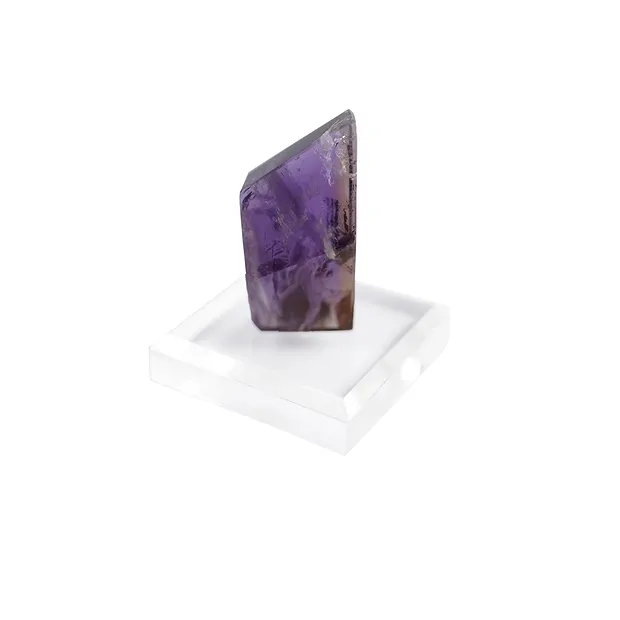 Plexiglassockel mit Phase, 3 x 3 cm | Schreier Edelsteine, Heilsteine & Schmuck