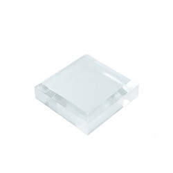 1000002006 Base in plexiglass con fase, 3 x 3 cm | grossista gemme e pietre curative