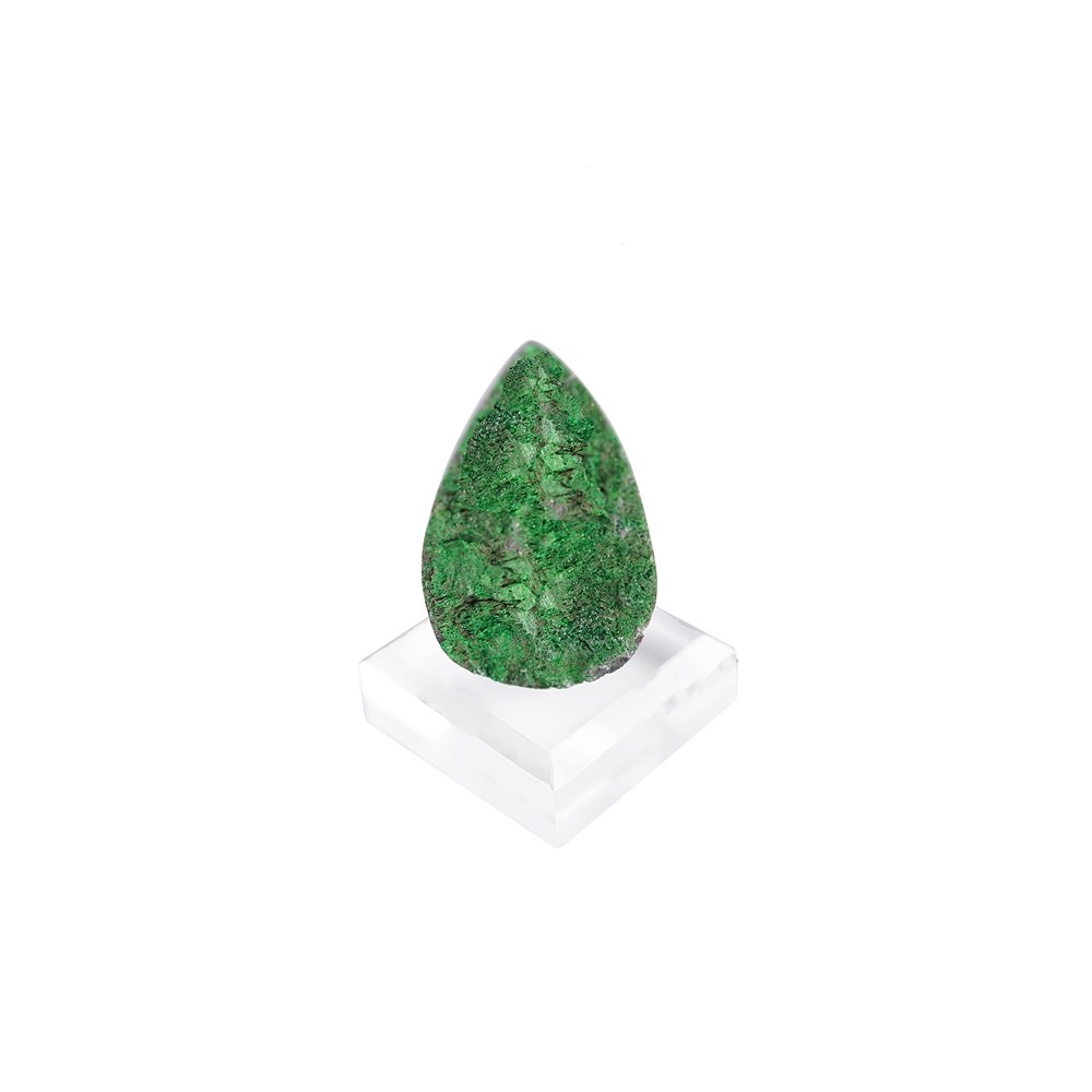 Plexiglass base with phase, 4 x 4 cm | wholesaler gems, healing stones & jewelry