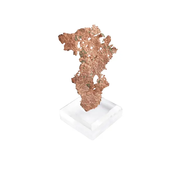 Plexiglassockel mit Phase, 5 x 5 cm | Schreier Edelsteine, Heilsteine & Schmuck