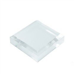 1000002008 Base in plexiglass con fase, 5 x 5 cm | grossista gemme e pietre curative