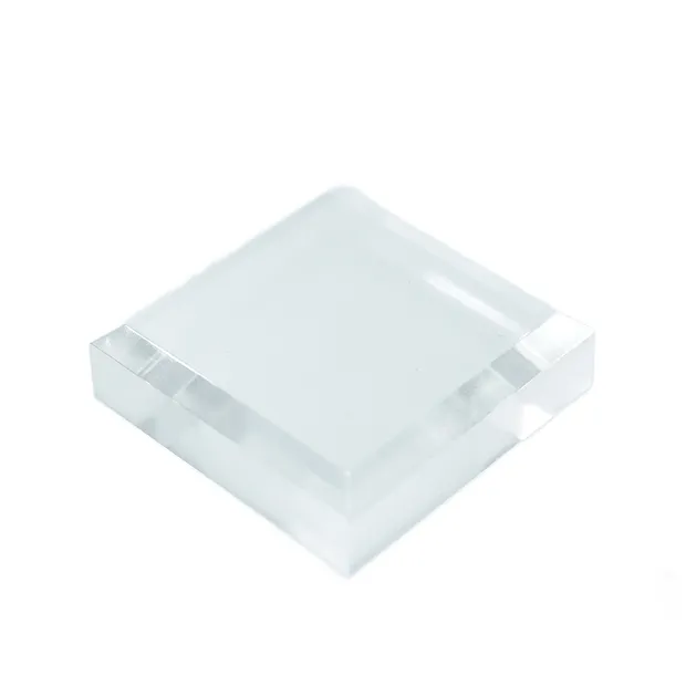 Plexiglass base with phase, 5 x 5 cm | wholesaler gems, healing stones & jewelry