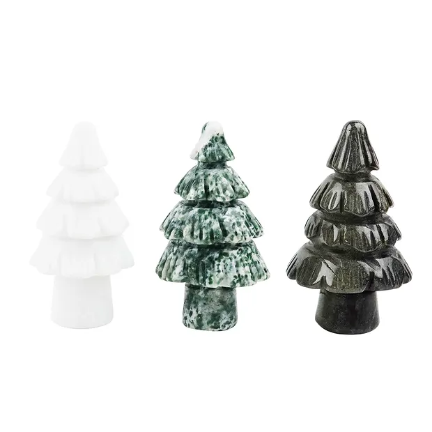 Geschenkset "Immergrüne Weihnachtsbäume", 5,0cm (3 St./Set) | Marco Schreier