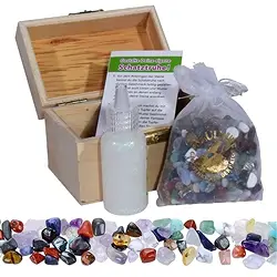 1000004005 Set creativo cofre del tesoro | piedras preciosas, piedras curativas y joyería