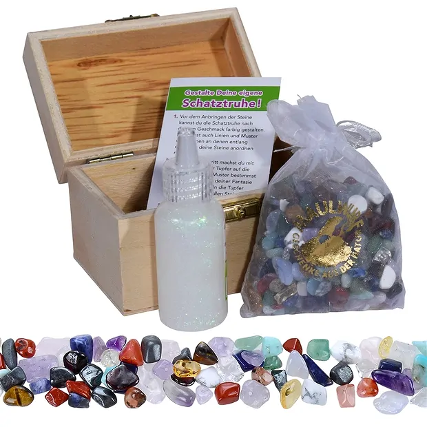 Creative set treasure chest | Schreier wholesale; gems, healing stones & jewelry