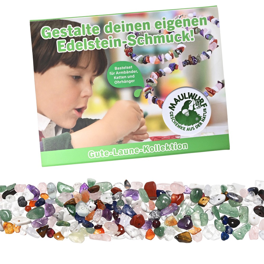 Kit créatif de bijoux « Assortiment coloré » (bonne humeur) – Boîte de fête | Marco Schreier