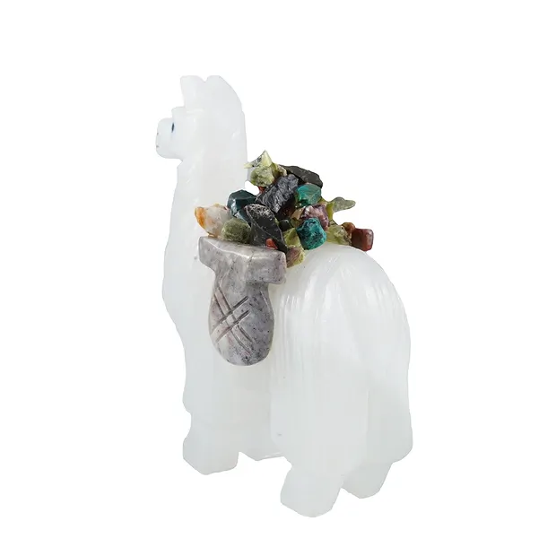 Engraving llama, Huamanga, 8,0cm | wholesaler gems, healing stones & jewelry