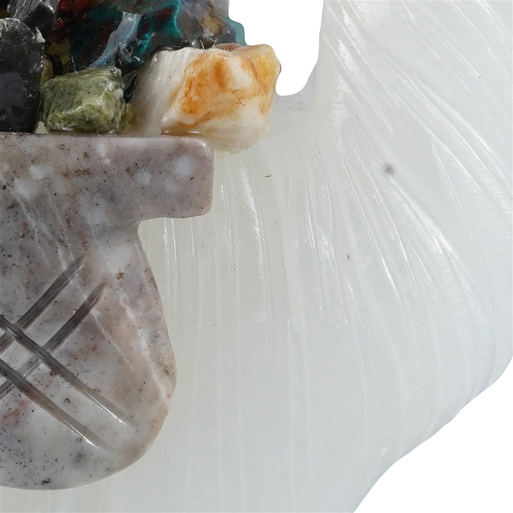 Grabado llama, Huamanga, 8.0cm | piedras preciosas, piedras curativas y joyería