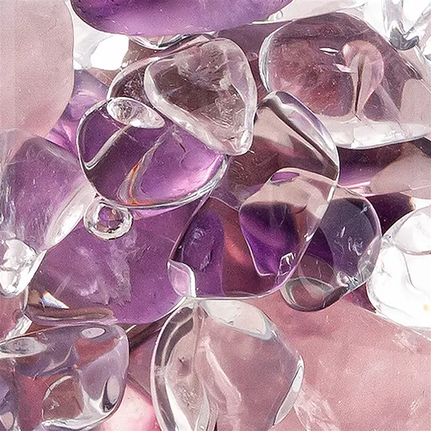 VitaJuwel "Bienestar / mezcla básica" (amatista, Cristal de roca, Cuarzo rosa) | Marco Schreier