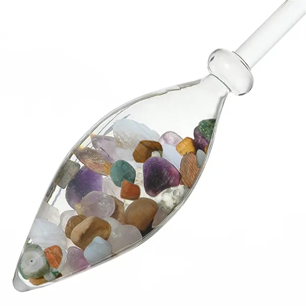 VitaJuwel "Fünf Elemente"  (Amethyst, Chalcedon, versteinertes Holz, Rosenquarz, Ozeanjaspis) | Marco Schreier