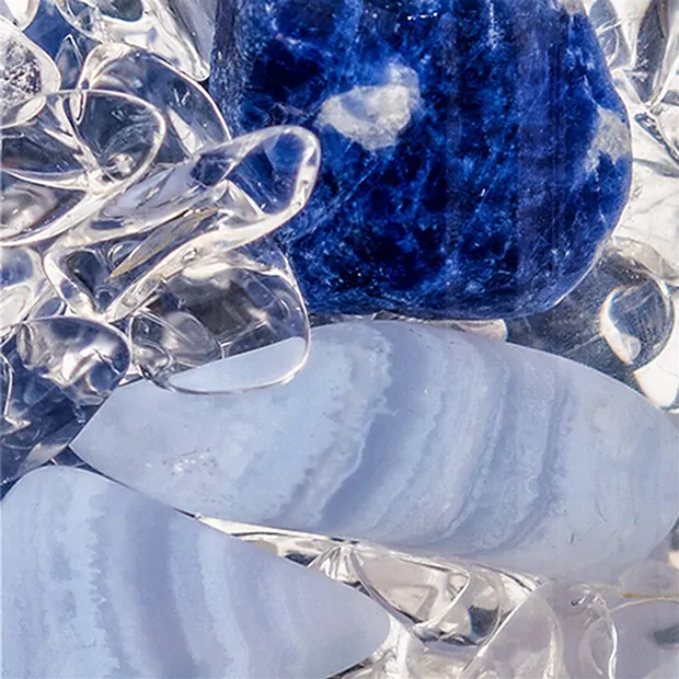 VitaJuwel "Balance" (Sodalith, Chalcedon, Bergkristall) | Marco Schreier