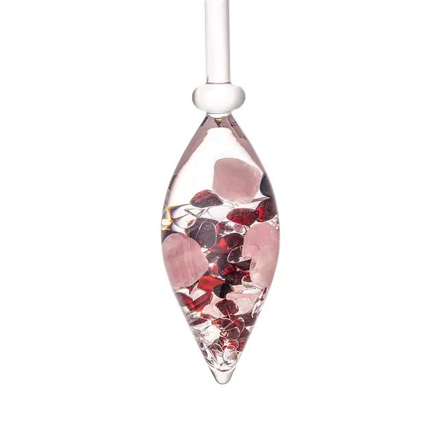 VitaJuwel "Amour" (Quartz rose, grenat, Cristal de roche) | Marco Schreier