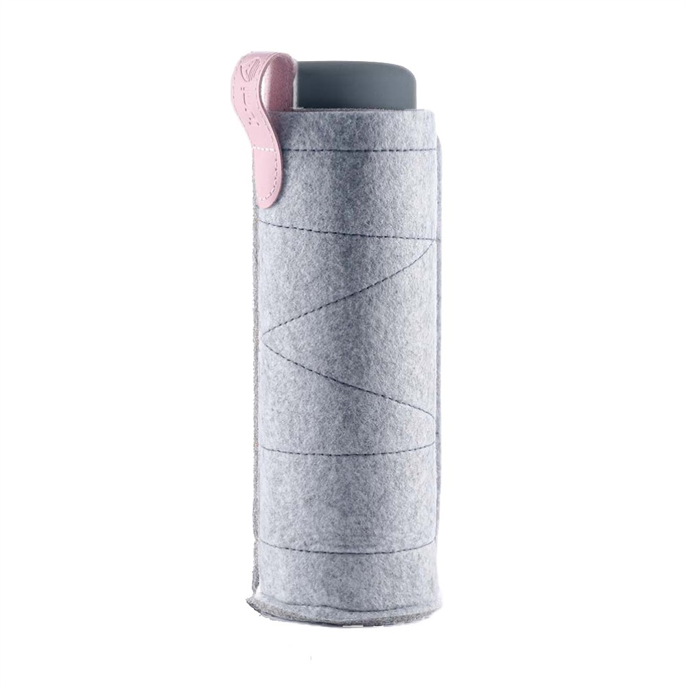 VitaJuwel felt sleeve for bottles light gray | wholesaler gems & healing stones