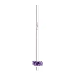 1000006297 VitaJuwel Crystal Straw Amethyst (Glas-Trinkhalm) | Marco Schreier