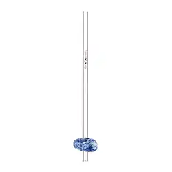 1000006299 VitaJuwel Crystal Straw Sodalith (Glas-Trinkhalm mit Edelstein) | Marco Schreier
