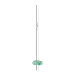 1000006300 VitaJuwel Crystal Straw Aventurine (Glass drinking straw with gemstone) | Marco Schreier