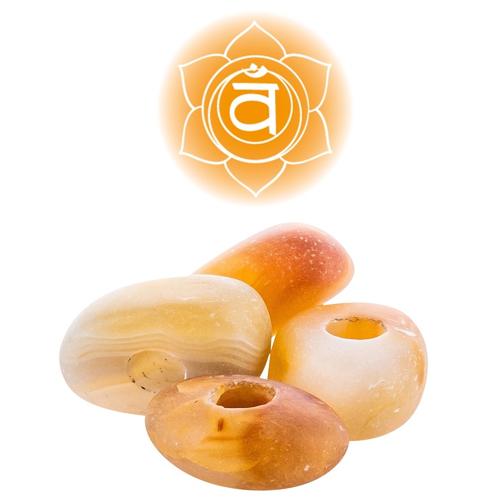 VitaJuwel Crystal Straw Carneol (Glas-Trinkhalm mit Edelstein) | Marco Schreier