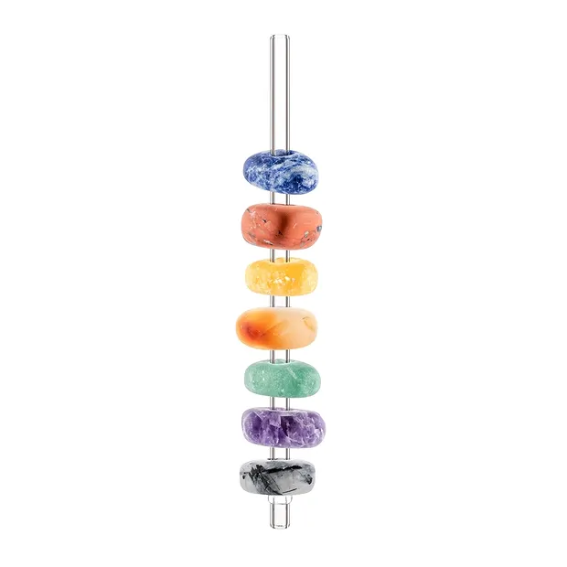 VitaJuwel Crystal Straw-Set (Glas-Trinkhalm) | Edelsteine, Heilsteine & Schmuck