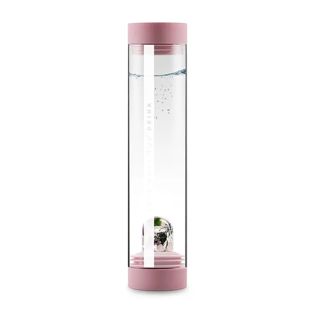 VitaJuwel Wasserkaraffe "Sana" Blossom Rose mit Modul "Beauty" | Marco Schreier