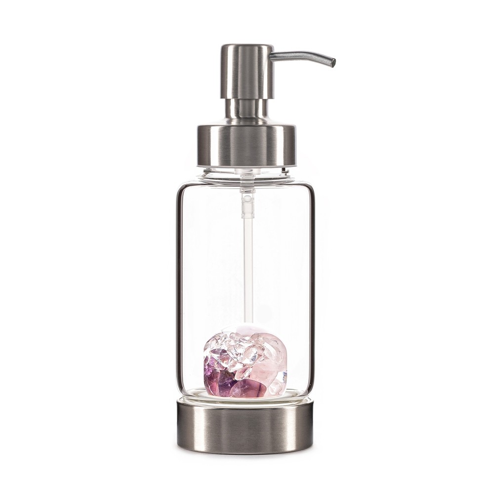 VitaJuwel PUMP "Wellness" (Seifenspender) | GH Edelsteine, Heilsteine & Schmuck