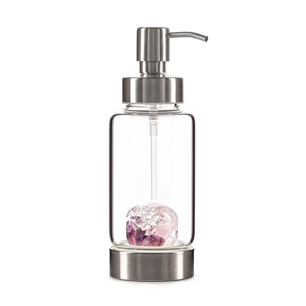 VitaJuwel PUMP "Wellness" (Seifenspender) | GH Edelsteine, Heilsteine & Schmuck