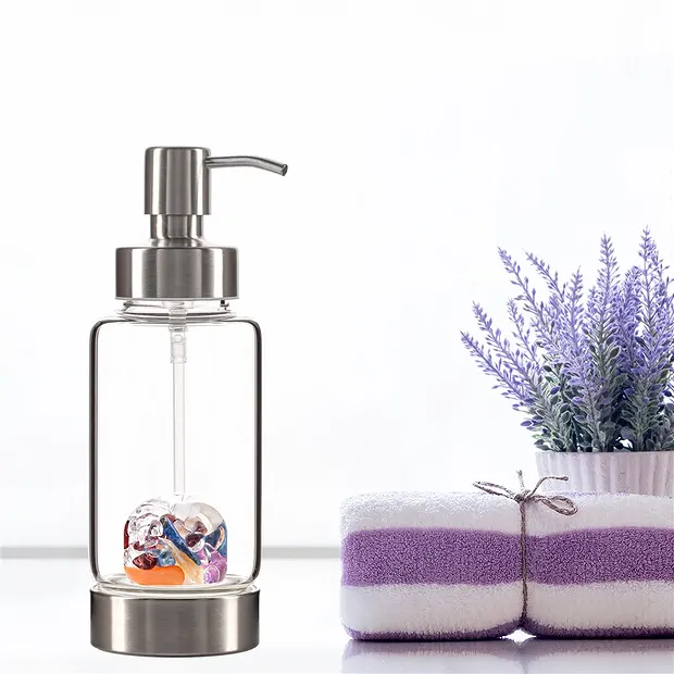 VitaJuwel PUMP "Ayurveda" (Seifenspender) | GH Edelsteine, Heilsteine & Schmuck