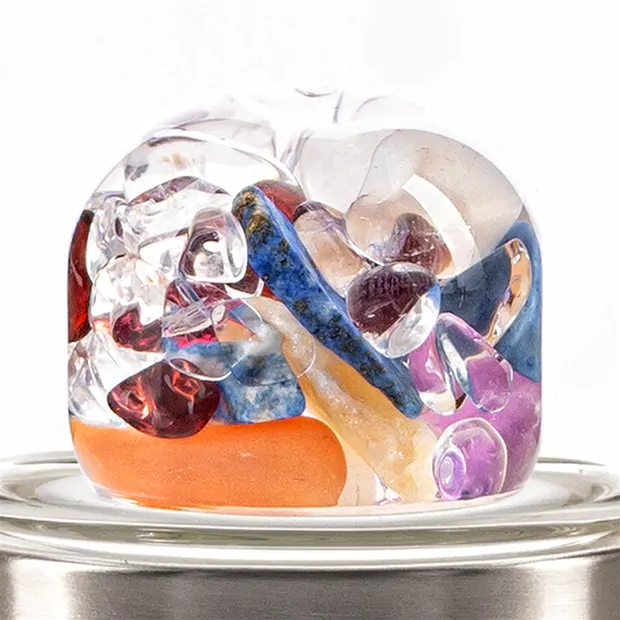 VitaJuwel PUMP "Ayurveda" (Seifenspender) | GH Edelsteine, Heilsteine & Schmuck