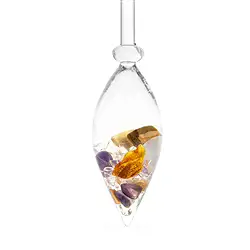 1000006333 VitaJuwel "Prana" (Amethyst, Petrified Wood, Chalcedony, Amber, Rock Crystal) | Marco Schreier
