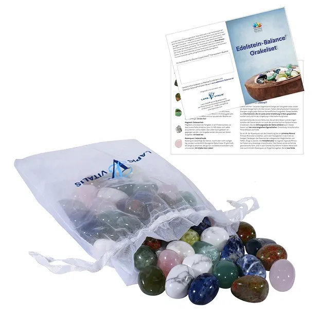 Kit pour le diagnostic intuitif des pierres avec les pierres d'impulsion | Marco Schreier