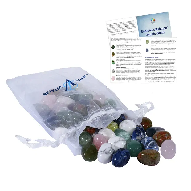Intuitive Stone Diagnosis Set with Energy Stones GERMAN | Marco Schreier
