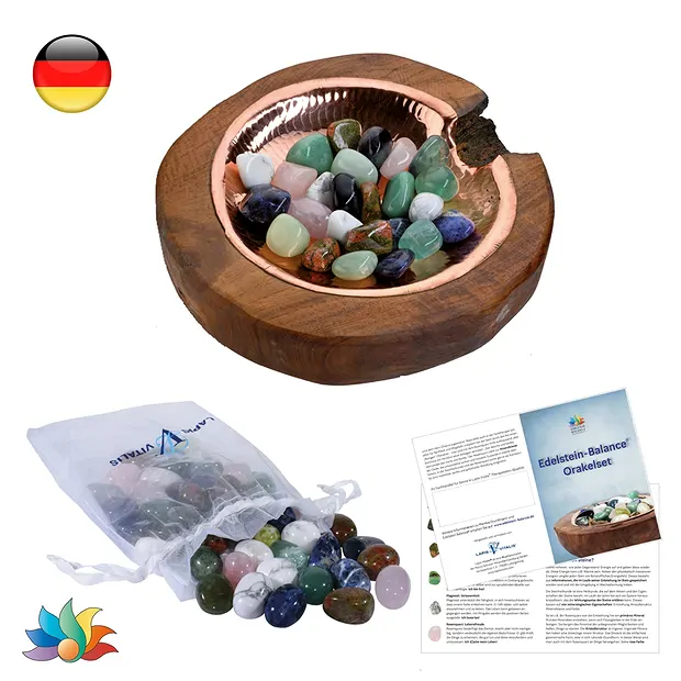 Set para el diagnóstico intuitivo de cálculos con piedras de impulso DEUTSCH | Marco Schreier