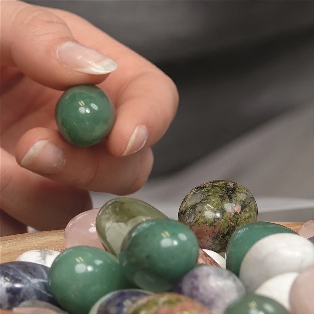 Impulse bowl refill pack (49 stones, 50 cards) | gems, healing stones & jewelry