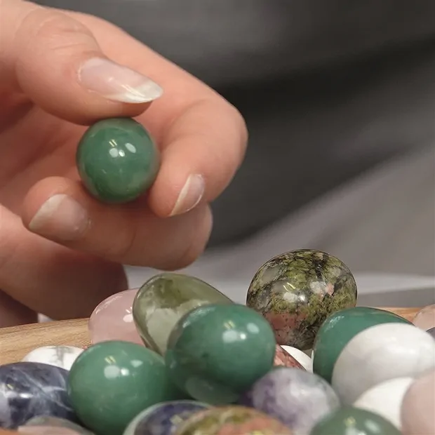 Impulse bowl refill pack (49 stones, 50 cards) | gems, healing stones & jewelry