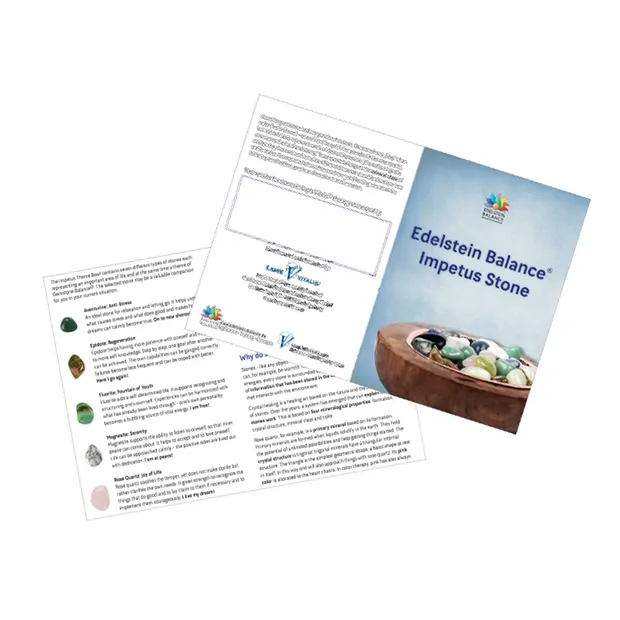 Impulsschale Nachfüllpack (49 Steine, 50 Karten) | Marco Schreier