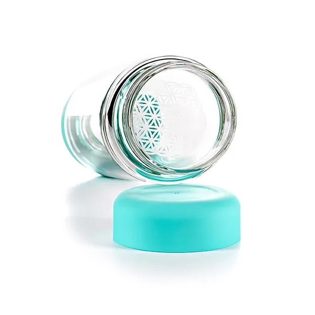 Vita Juwel inu ! Bouteille Ocean Blue avec Cristal de roche | Marco Schreier