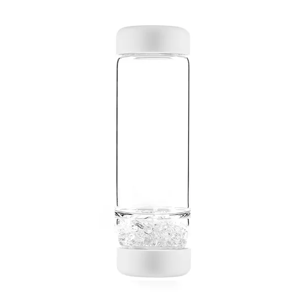 Vita Juwel inu! Flasche Cloud White mit Bergkristall | Marco Schreier