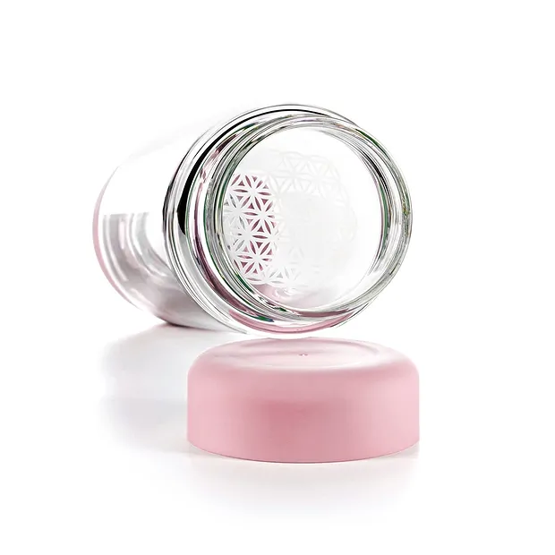 Bijou Vita inu ! Bouteille Blossom Rose avec Cristal de roche | Marco Schreier